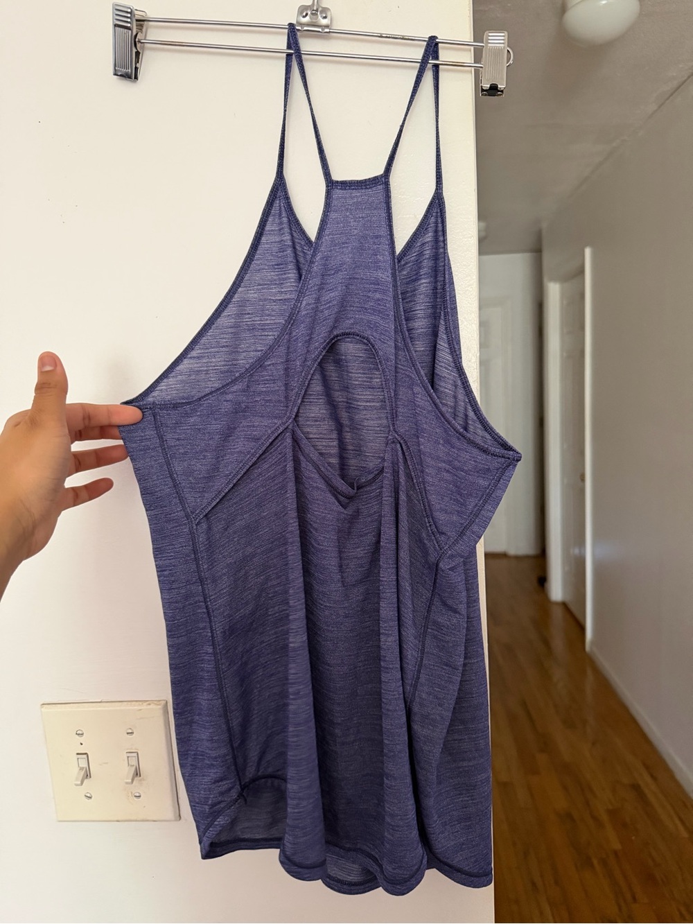 lululemon athletica Navy Strappy Sleep Tank